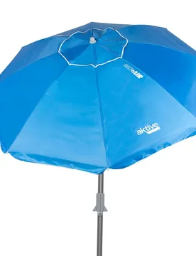 Ombrellone Da Spiaggia 190 Cm Antivition Beach With Inclinable Mast - Aktive - FashionsVida