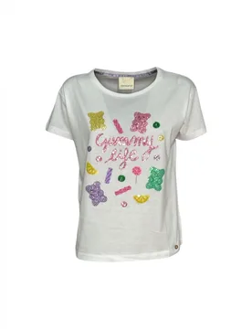 T-shirt Donna Very Simple V146 - VERY SIMPLE - FashionsVida