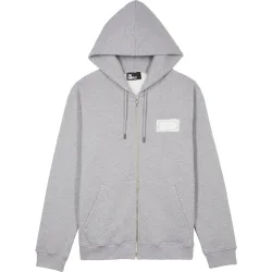 Sudadera de hombre con cremallera y serigrafía