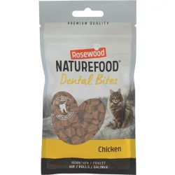 Snacks para gatos adultos dental bites pollo 50 g