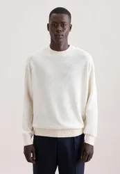 Regular Pullover Uni Ecru M