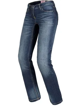 Jeans Moto J-TRACKER LADY LONG Blue Dark Used taglia 29 - Spidi - FashionsVida