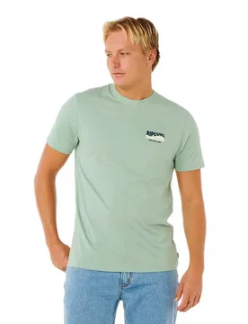 T-shirt à Manches Courtes Streamline Lineup Aloe XL - Rip curl - FashionsVida