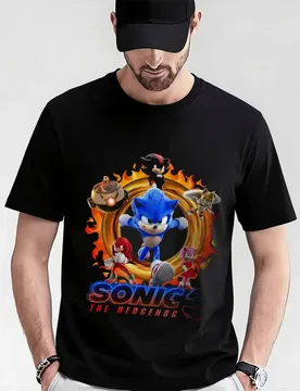 Shadow the Hedgehog Gift t shirt for Anime lover 0115 Cute Cartoon Sonic Graphic Tee Y2K clothes All size Tops S-6XL - Aliexpress - FashionsVida