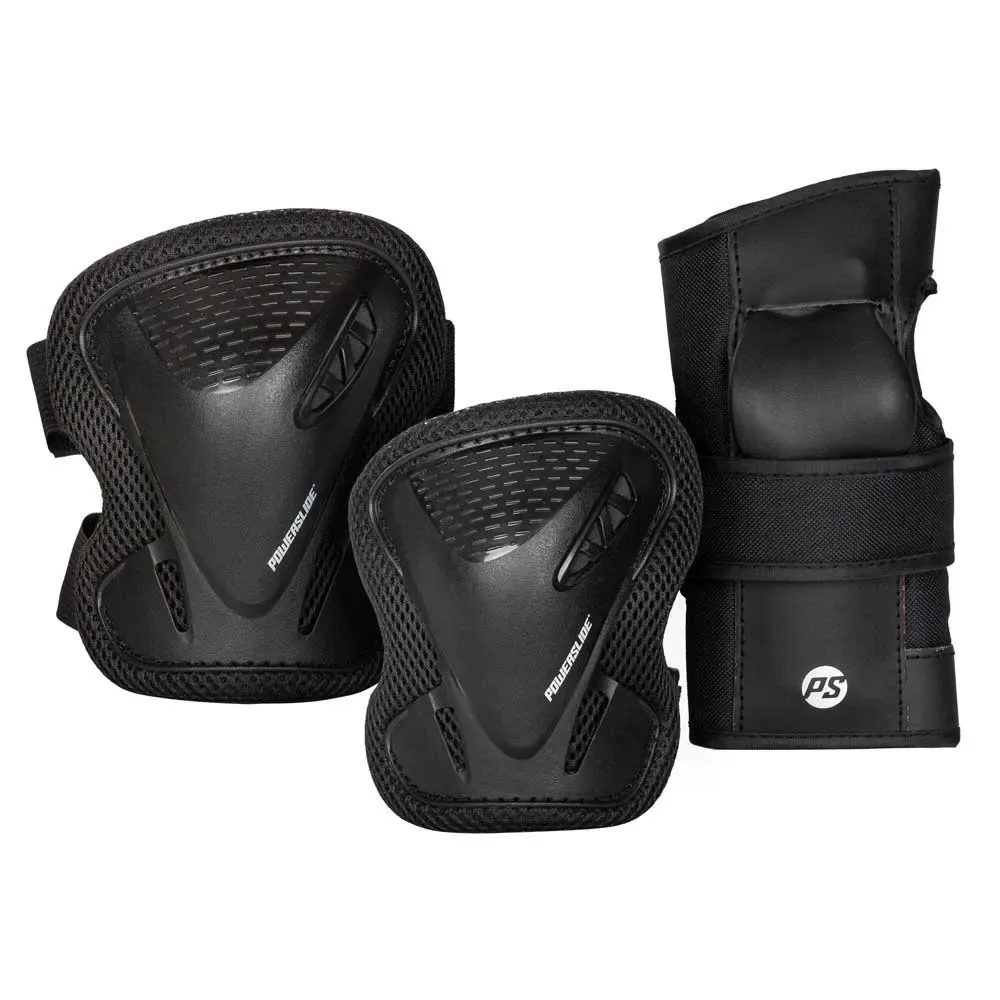 Ensemble De Protection Basic Adult Black L - Powerslide - FashionsVida