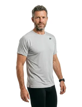 Short Sleeve T-shirt Silver Gray S - Yonex - FashionsVida