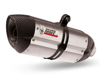 Terminale Suono Acciaio Inox Carbonio Kawasaki Z 900 2020-2024