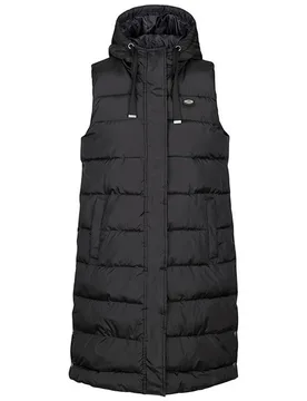 Women's Leona Quilted Gilet in Black Size: 2XL - Black - Size: 2XL - Trespass - FashionsVida
