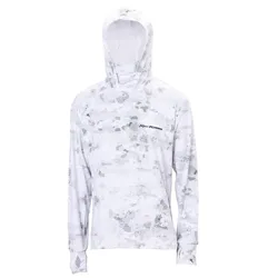 Logo Upf50 Plus Uv Long Sleeve T-shirt White M Men