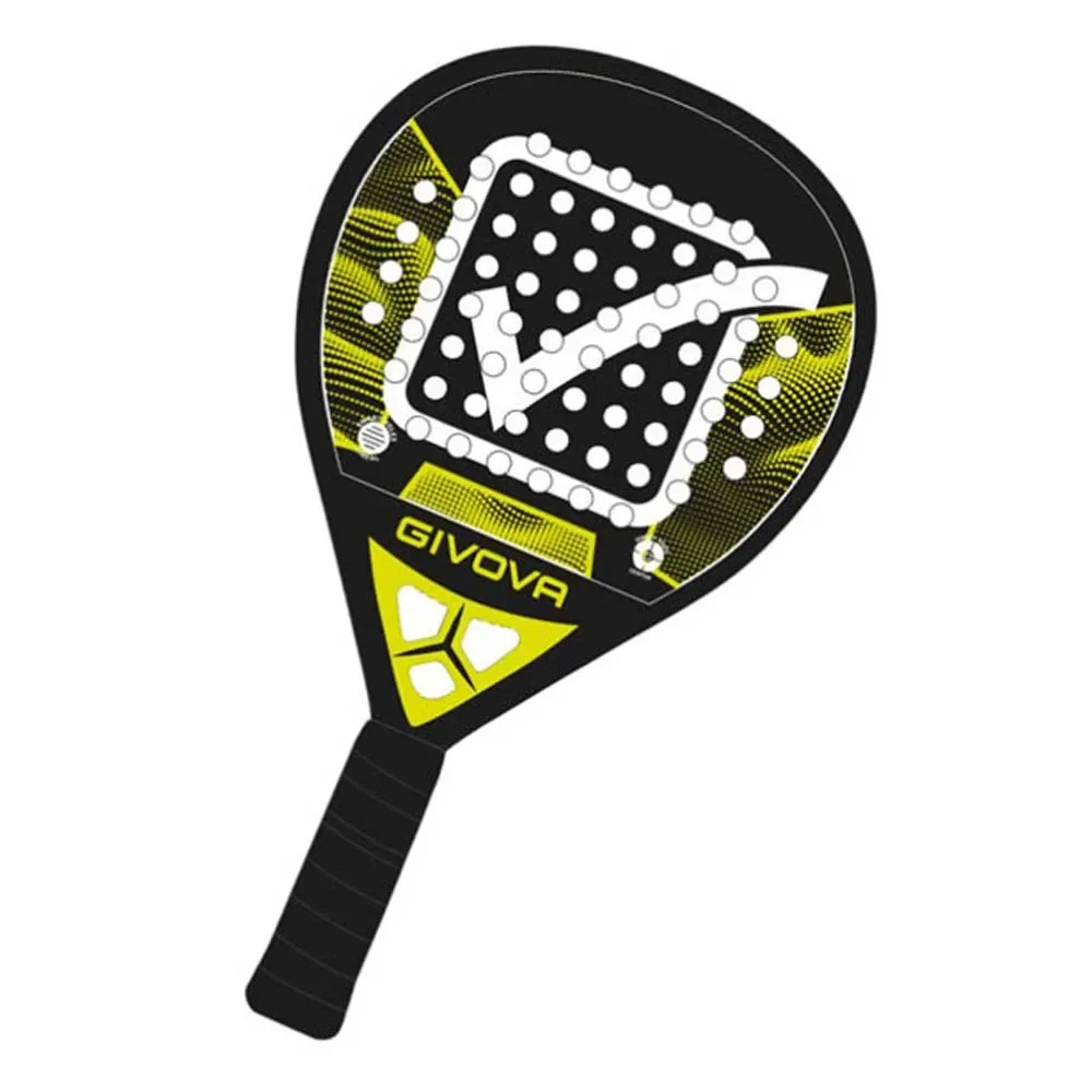 Propulse Padel Racket Black / Fluorescent Yellow One Size - Givova - FashionsVida