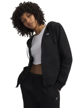 Sweat-shirt à Zip Rival Fleece Black / White XL - Under armour - FashionsVida