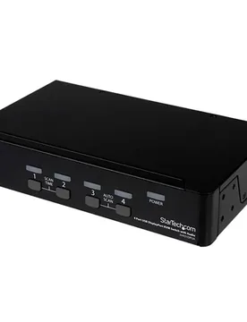 Commutateur Kvm Displayport Usb 4 Ports Black One Size unisex - StarTech - FashionsVida