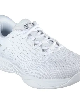 Viper Court Reload Pickleball Shoes White Synthetic / Textile / White Trim UK 4 - Skechers - FashionsVida