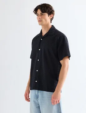 Camisa de hombre de manga corta y corte regular - Wrangler - FashionsVida
