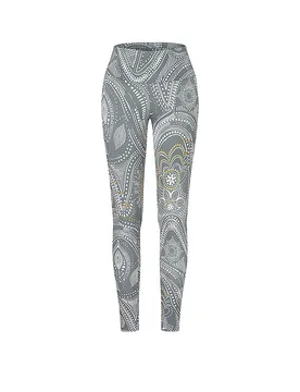 Collant de yoga Puja gris XS - Spirit Of Om - FashionsVida