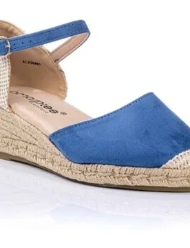 Espadrilles Sandale Mit Keilabsatz - Bast 36;37;38;39;40 Female - Amarpies - FashionsVida