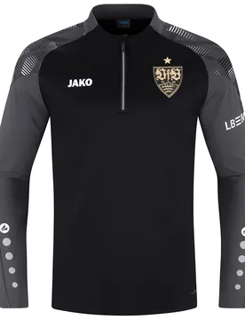 VfB Ziptop Sonic International (schwarz/anthrazit / Größe S / Unisex) - Jako - FashionsVida