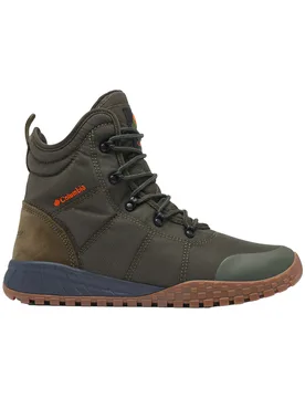 Bottes imperméables et chaudes - Fairbanks Omni-Heat Deep Olive Desert Sun - Taille 41 - Kaki - Columbia - FashionsVida