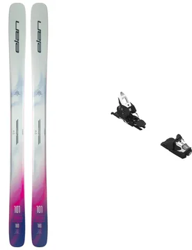 Ski Set inkl. Bdg. Skis freestyle/backcountry Pack Playmaker 101 2027 aus Holz schwarz - Elan - FashionsVida