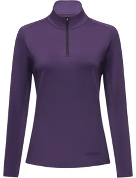 Everyday Mid 1/4 Zip Laufshirt Damen Purple Indigo XS - Gore wear - FashionsVida