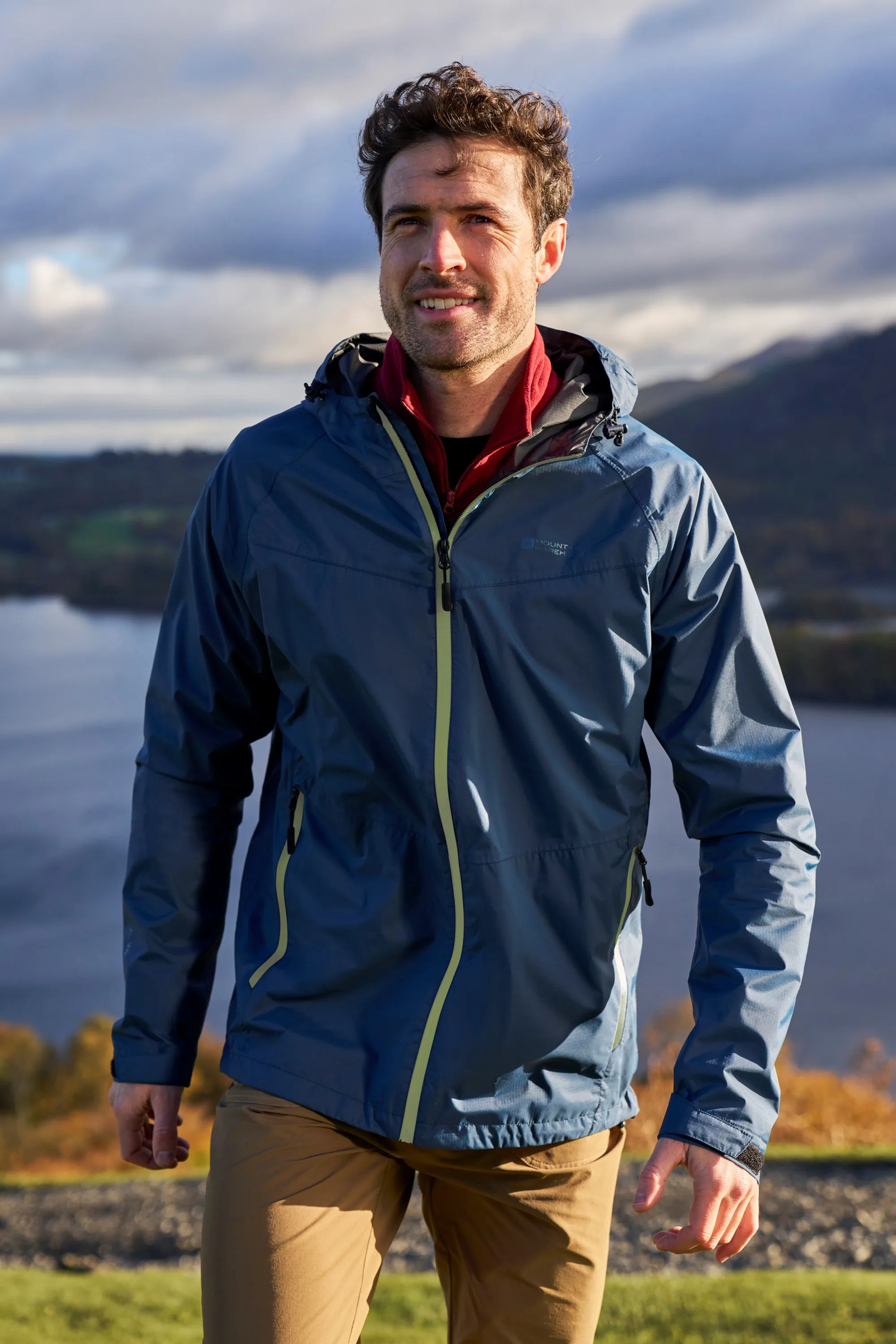 Summit Extreme 2. 5 Layer Waterproof Mens Jacket - Navy - Navy - Size: M - Mountain Warehouse - FashionsVida