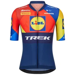 Maglia A Maniche Corte Team Aero Lidl-trek 2025 Print