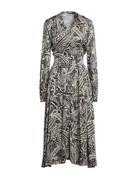 Midi-Kleid Damen Schwarz 34 Damen - Caliban - FashionsVida