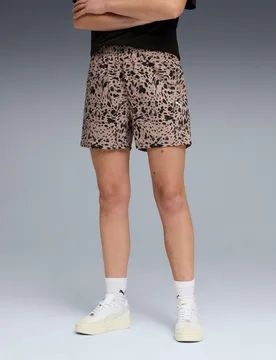 Pantalones cortos Casual de Mujer ESS GRAPH Animal Woven - Puma - FashionsVida