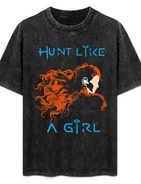 Aloy - Hunt like a girl T-Shirt Dry Fit Running Short Sleeve Top - Aliexpress - FashionsVida