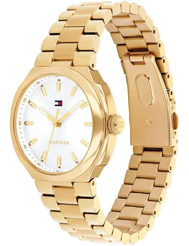 Montre Georgia 36mm Gold / White One Size - Tommy hilfiger - FashionsVida