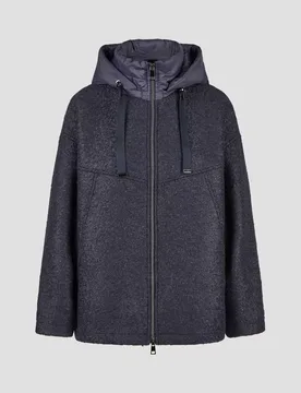 Jacke (Wolle) mit Kapuze female - 38 - FashionsVida