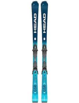 Set sci da gara Worldcup Rebels E.GSR + PR 11 GW blu 170 - Head - FashionsVida