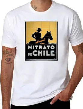 Chile Nitrate - Nitrato de Chile Spanish version T-Shirt t shirts with prints t shirts for man pack white T-Shirt - Aliexpress - FashionsVida
