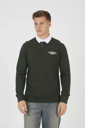 Solid Colour Mens Rugby Shirt