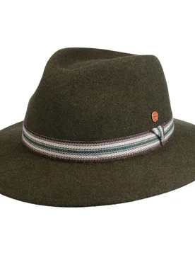 Gedeon Trekking Wool Hat by - olive-mottled - Female - Size: 55 cm - Mayser - FashionsVida