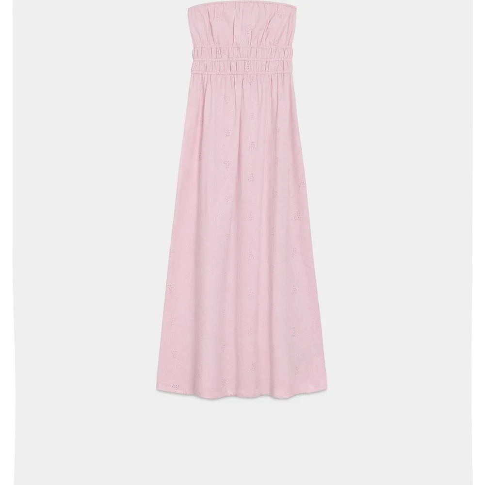 Noon - Vestido midi sin mangas - Noon - FashionsVida