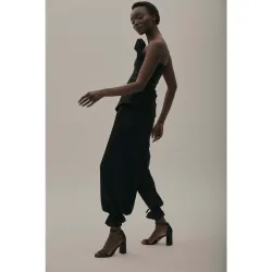 Pantalón de mujer satinado