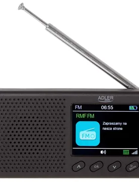 Radio Portable Ad 1198 Black One Size unisex - Adler - FashionsVida