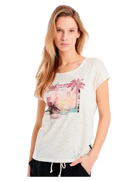 T-shirt à Manches Courtes Elles 23 Chili Rust XL - Protest - FashionsVida