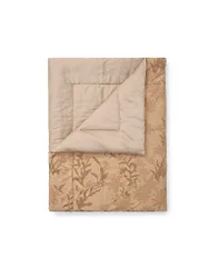 Colcha - Plaid CLAUDINE 150x200cm Golden Sand marrón claro