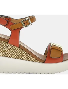 Sandalias de mujer con cuña adorno hebilla pala - Stonefly - FashionsVida