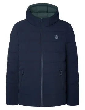 Manteau Navy Blue / Green S - Silbon - FashionsVida