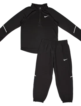 Miler Unisex Tracksuits - Black - Size 5 - 6 Years - Poly Woven - Black - Size: 5 - 6 Years - Nike - FashionsVida