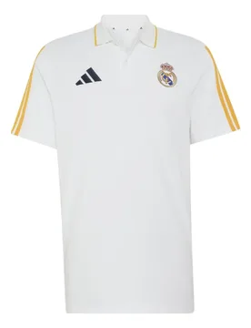 Polo à Manches Courtes Real Madrid Dna White L - Adidas - FashionsVida