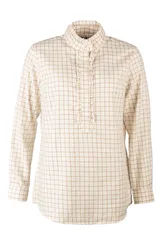 Hannah Womens Overhead Ruffle Shirt - - Size: 12