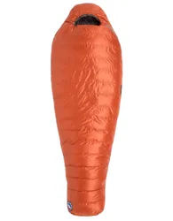 Sac de couchage en duvet naturel - Greystone 30 - Taille Gauche - Orange