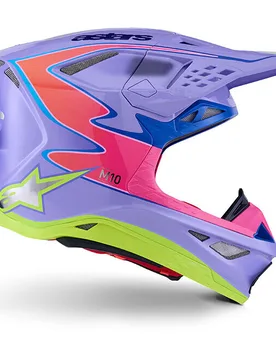 Casco Moto Cross Enduro S-M10 JETT Lawrence R01 taglia XL - Alpinestars - FashionsVida