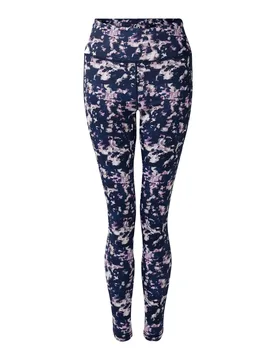 Womens/ladies Influential Ii Ink Print Leggings (Navy) - Size 20 Uk - Dare 2b - FashionsVida