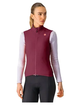 Gilet Espresso Deep Bordeaux / Persian Red - Castelli - FashionsVida