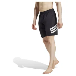 Icon 3 Stripes 8´´ Swimming Shorts Black / White M Men